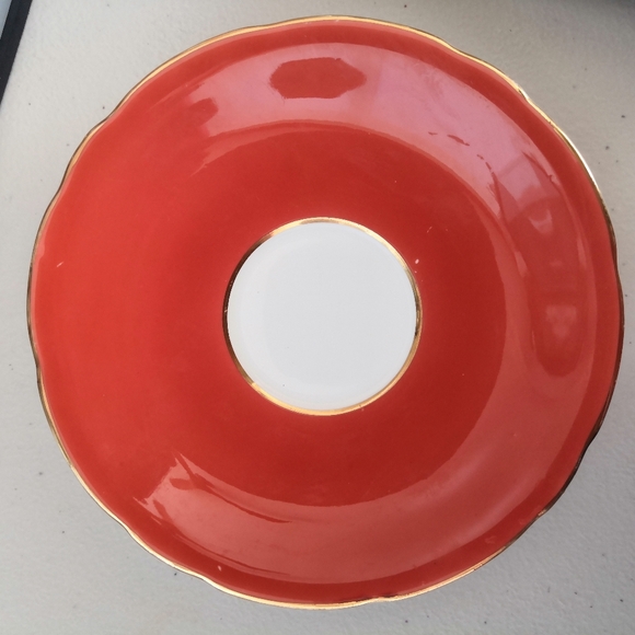 Vintage Aynsley Morning Glory Croset Teacup and Saucer - Picture 5 of 5